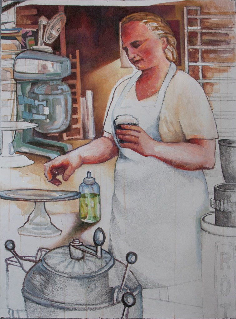 cook, bakery, women's work